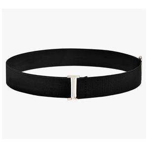 [FREE w/ PURCHASE >$50] No Show Invisible Flat Belts Buckle Stretch Elastic Belt